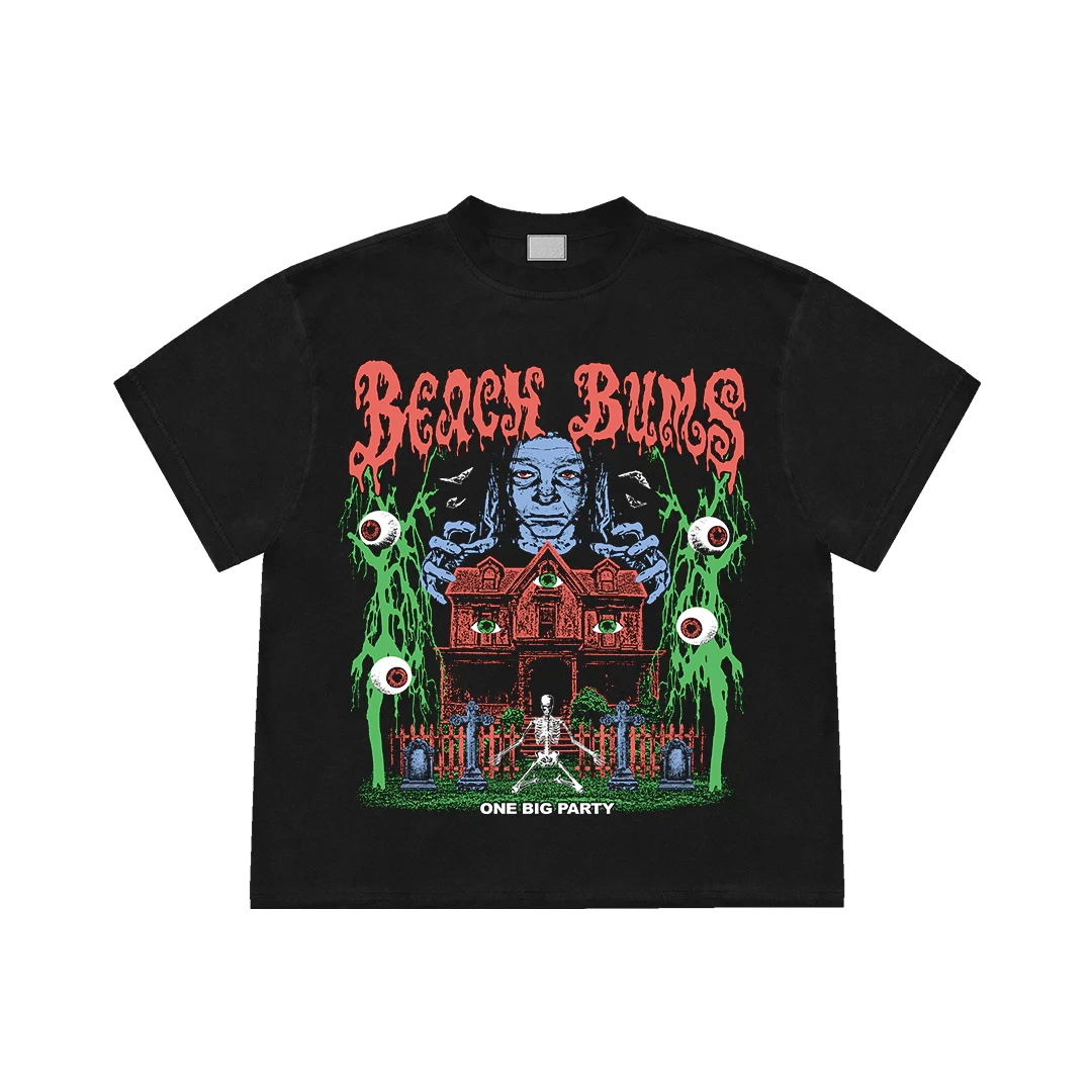 OBPF x BEACH BUMS - "HAUNTED" Tee