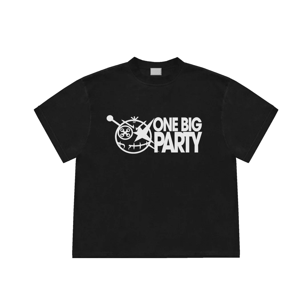 OBPF - White Logo Tee