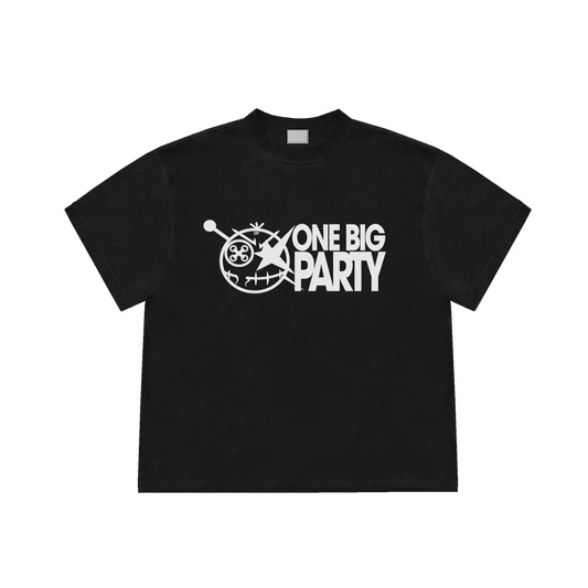 OBPF - White Logo Tee